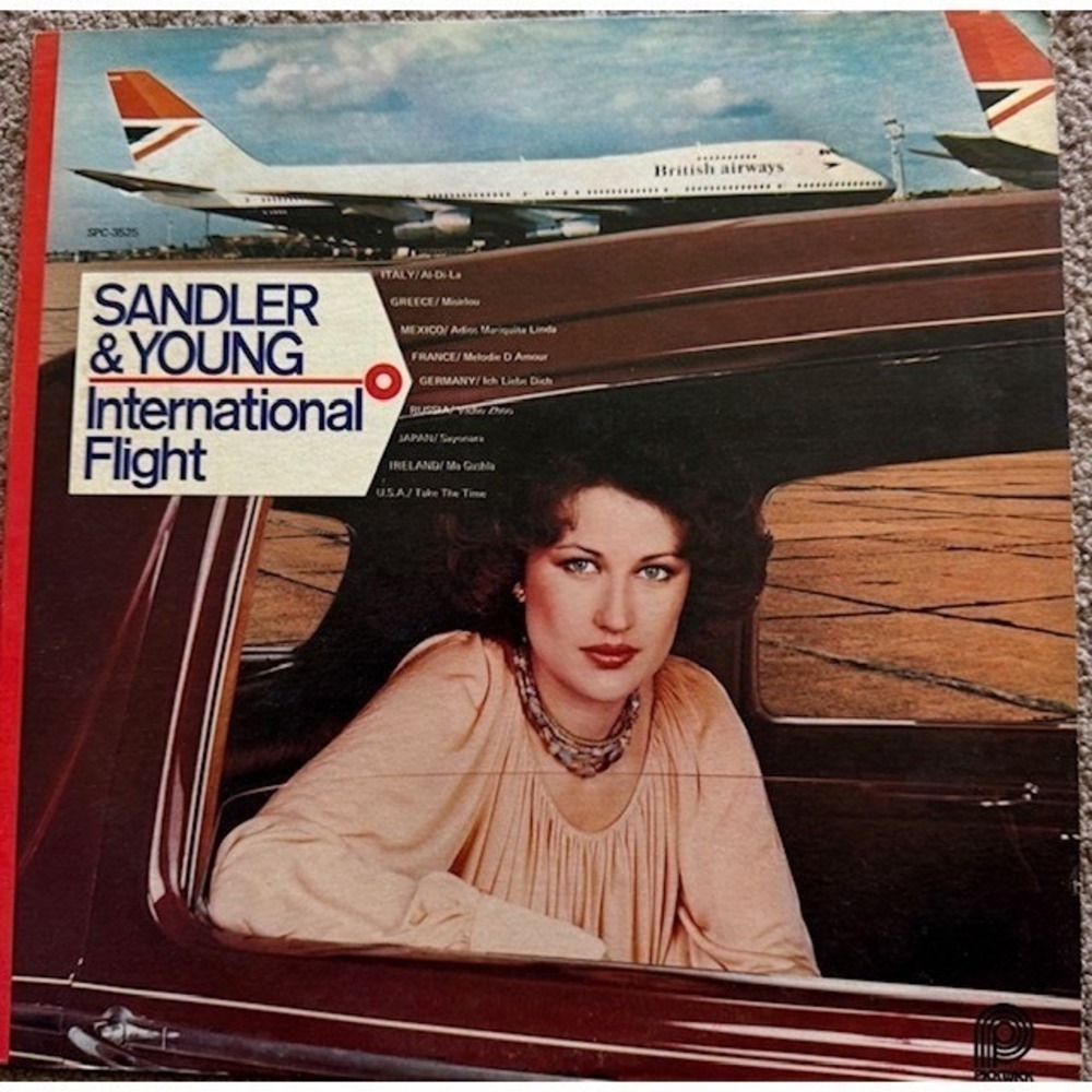 Sandler & Young International Flight Vinyl LP Pickwick SPC-3525 British Airways